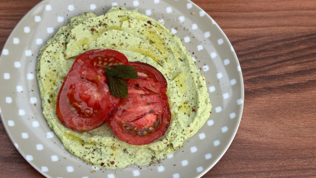 CREMA DE AGUACATE Y FETA